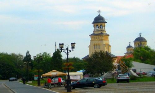 Zdjęcie RUMUNIA / Transylwania / okolice Alba Julia / wioski i miasteczka Siedniogrodu