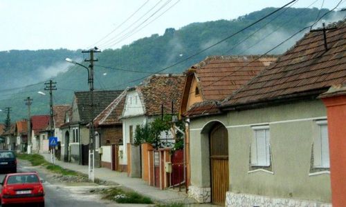 Zdjcie RUMUNIA / Transylwania /  okolice Baznay  / wioski i miasteczka Siedniogrodu