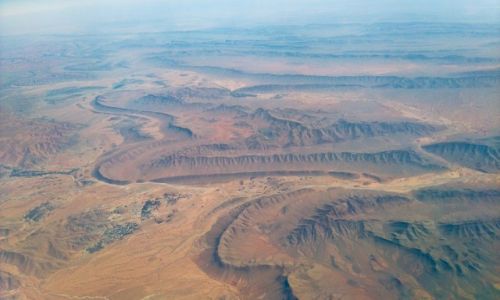 Zdjecie SAHARA ZACHODNIA / ? / 10 km nad ziemi / Z lotu ptaka 1