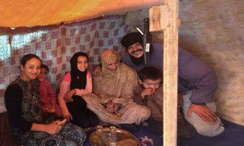 Zdjcie SAHARA ZACHODNIA / Al-Ujun-As-Sakija al-Hamra / Al-Ujun / W chaupie szczliwej rodzinki