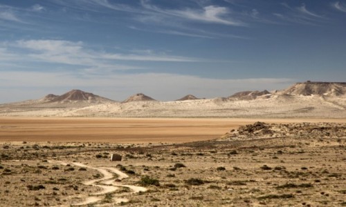 Zdjcie SAHARA ZACHODNIA / Ad-Dachla-Wadi az-Zahab / na dnie zatoki / Pastelowe widoki