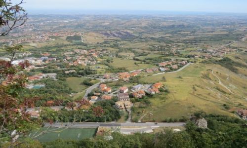 Zdjcie SAN MARINO / Republika San Marino / Republika San Marino / Widok ze Wzgrza