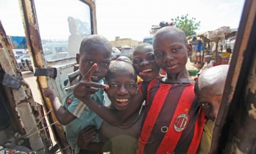 Zdjecie SENEGAL / Afryka / Saint Louis / Hello :-)