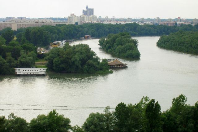 Zdjęcia: Belgrad, Miejsce gdzie Sawa wpada do Dunaju, SERBIA Zdjęcia: Belgrad, Miejsce gdzie Sawa wpada do Dunaju, SERBIA