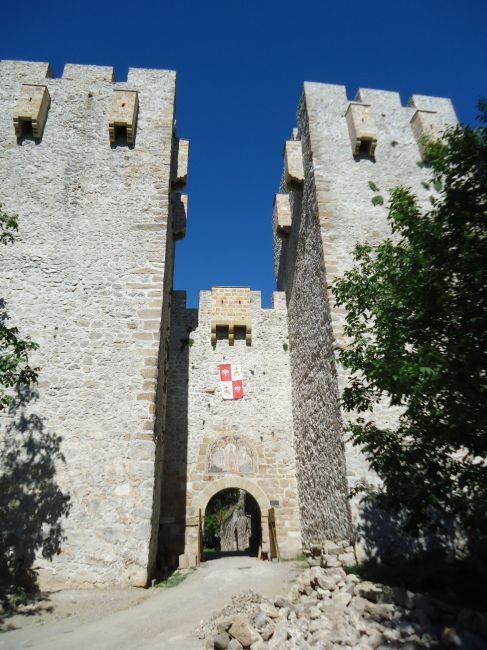 Zdjęcia: Manasija, Cuprija, Manasija - brama klasztorna, SERBIA Zdjęcia: Manasija, Cuprija, Manasija - brama klasztorna, SERBIA