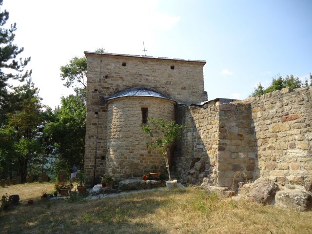 Zdjęcia: okolice Novi Pazar/monastyr Djurdevi Stupovi, Raszka, Kaplica, SERBIA Zdjęcia: okolice Novi Pazar/monastyr Djurdevi Stupovi, Raszka, Kaplica, SERBIA