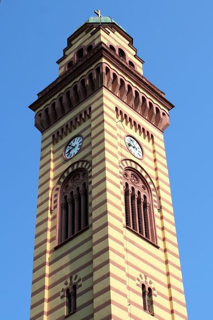 Zdjęcia: Jagodina, Wieża zegarowa przy cerkwi, SERBIA Zdjęcia: Jagodina, Wieża zegarowa przy cerkwi, SERBIA