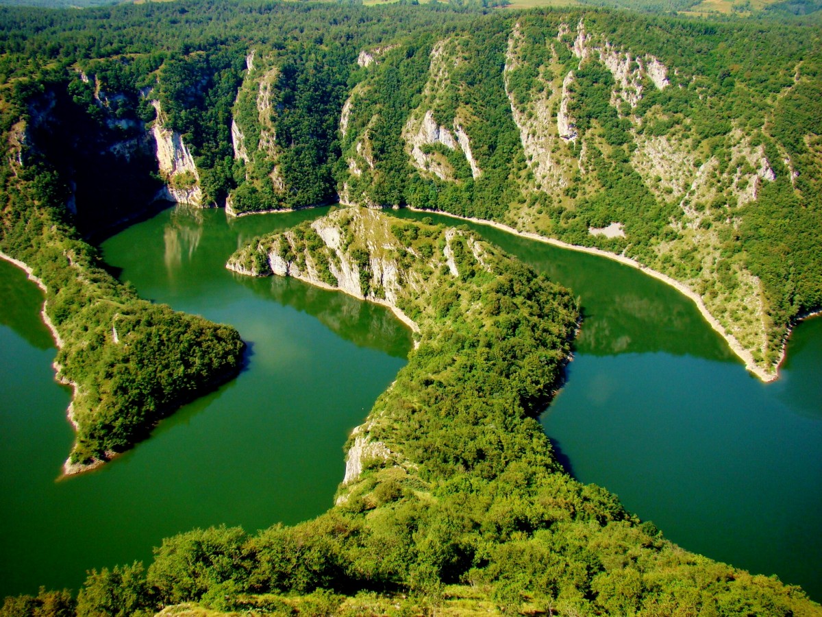 Zdjęcia: Sjenica, płd.-zach.Serbia, Kanion rzeki Uvac, SERBIA Zdjęcia: Sjenica, płd.-zach.Serbia, Kanion rzeki Uvac, SERBIA