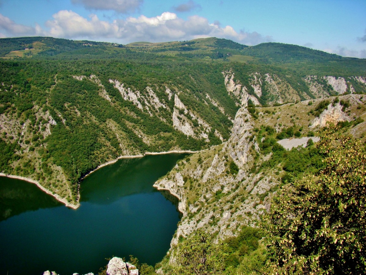 Zdjęcia: Sjenica, płd.-zach.Serbia, Kanion rzeki Uvac, SERBIA Zdjęcia: Sjenica, płd.-zach.Serbia, Kanion rzeki Uvac, SERBIA