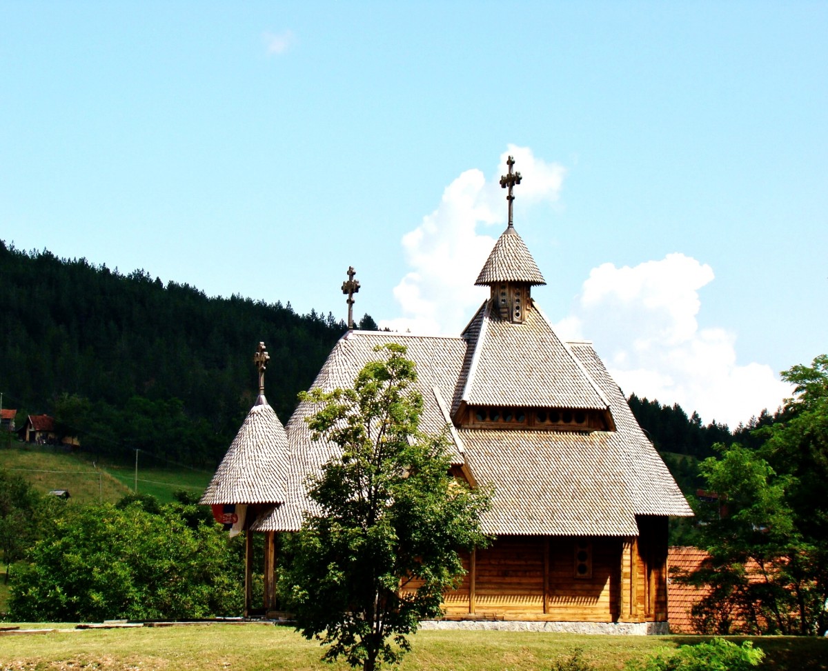 Zdjęcia: Mokra Gora, zach.Serbia, Mokra Gora-cerkiew, SERBIA Zdjęcia: Mokra Gora, zach.Serbia, Mokra Gora-cerkiew, SERBIA
