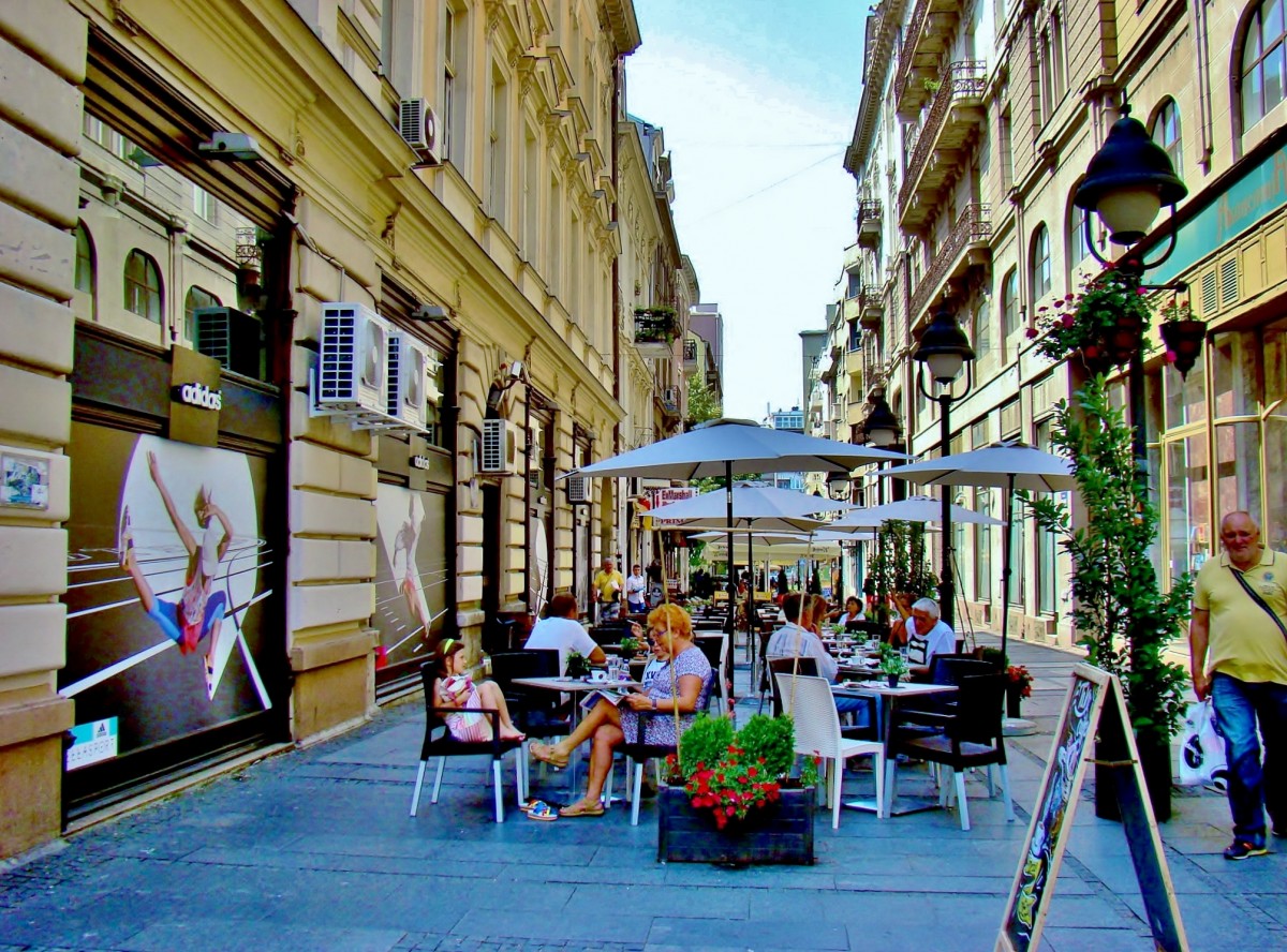 Zdjęcia: Belgrad, Uliczka w Belgradzie, SERBIA Zdjęcia: Belgrad, Uliczka w Belgradzie, SERBIA