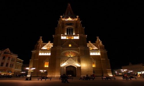 Zdjecie SERBIA / Bakany / Nowy Sad / Novi Sad noc