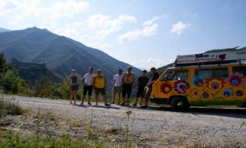 Zdjecie SERBIA / okrg raski / gry na trasie do Kosowa / urok dzikich noclegw