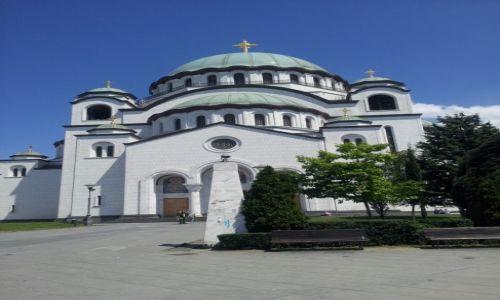 Zdjecie SERBIA / - / Belgrad / Cerkiew w. Sawy