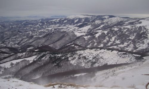 Zdj�cie SERBIA / Stara P�anina / Babin Zub / G�ry w�glem malowane.