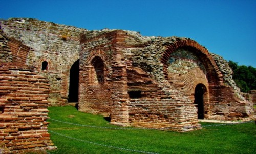 Zdjecie SERBIA / Zajecar / Gamizgrad / Felix Romuliana-kompleks paacw i wity zbudowany przez cesarza Galeriusza w III i IV wieku