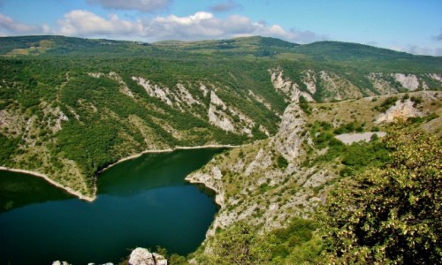 Zdjcie SERBIA / pd.-zach.Serbia / Sjenica / Kanion rzeki Uvac