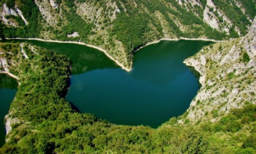 Zdjcie SERBIA / pd.-zach.Serbia / Sjenica / Kanion rzeki Uvac