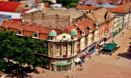 Zdjcie SERBIA / Vojvodina / Subotica / Subotica-widok z wiey ratusza
