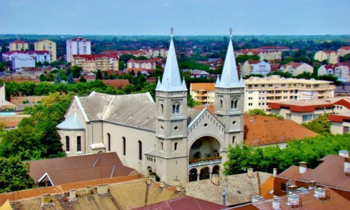 Zdjcie SERBIA / Vojvodina / Subotica / Koci w.Michaa z 1736 roku/katolicki/