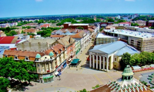 Zdjcie SERBIA / Vojvodina / Subotica / Subotica-widok z wiey ratusza