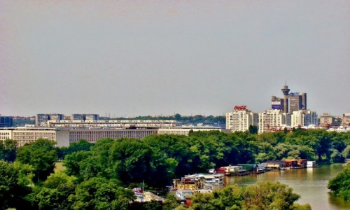 Zdjecie SERBIA / - / Belgrad / Belgrad-widok z twierdzy Kalemegdan