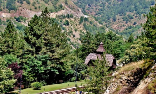 Zdjcie SERBIA / zach.Serbia / Mokra Gora / Sarganska Osmica-widok z kolejki