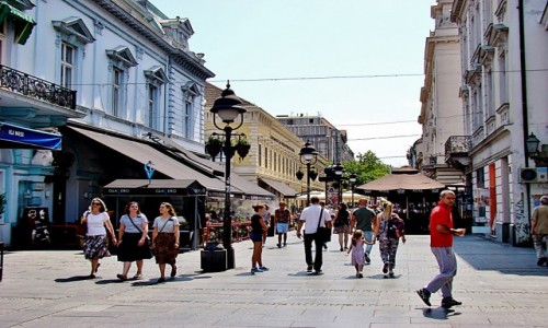 Zdjcie SERBIA / - / Belgrad / Belgrad-deptak Kneza Mihaila