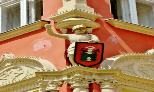 Zdjcie SERBIA / Vojvodina / Subotica / Detale subotickich kamienic