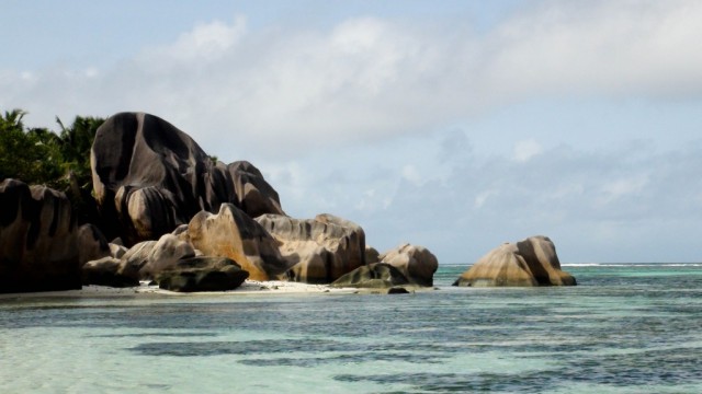 Zdj cia: beach, Anse d\'Argent, la digue, SESZELE Zdj cia: beach, Anse d\'Argent, la digue, SESZELE