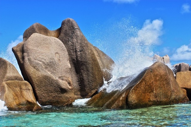 Zdj cia: Anse Marron, La Digue, Anse Marron, SESZELE