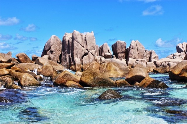 Zdj cia: Anse Marron, La Digue, Anse Marron, SESZELE