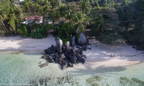 Zdjecie SESZELE / Mahe / Fairyland, Anse Royale / hello beach