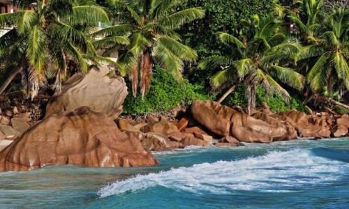 Zdjęcie SESZELE / La Digue / Anse Patates / Anse Patates