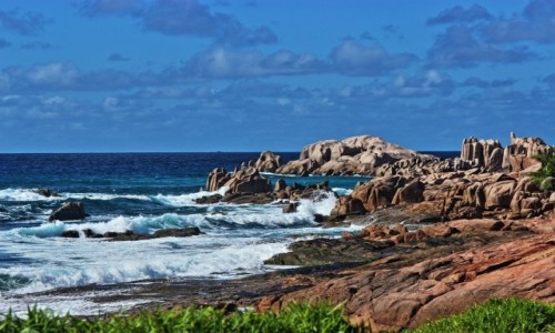 SESZELE / La Digue / La Digue / Droga na Anse Marron