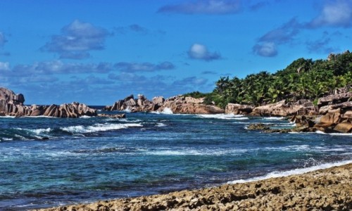 SESZELE / La Digue / La Digue / Droga na Anse Marron
