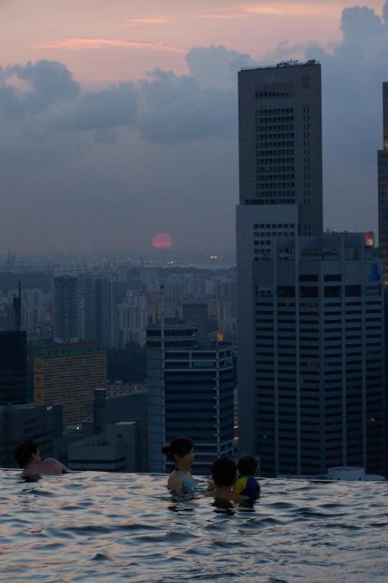 Zdjęcia: marina bay sands, Singapur, basenik hotelowy, SINGAPUR Zdjęcia: marina bay sands, Singapur, basenik hotelowy, SINGAPUR