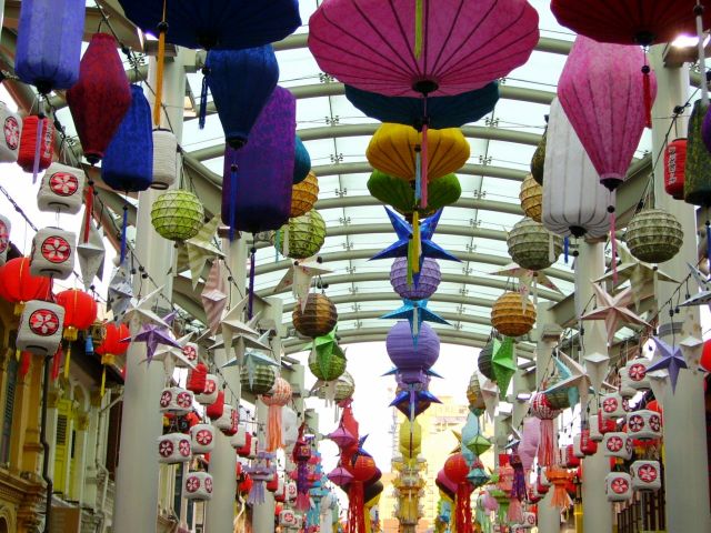 Zdjęcia: Singapore, Azja, uliczka lampionów, SINGAPUR Zdjęcia: Singapore, Azja, uliczka lampionów, SINGAPUR