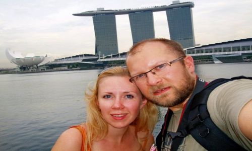 Zdjecie SINGAPUR / Singapur / Marina Bay / W koncu w Singapurze ;-)