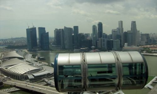 Zdjecie SINGAPUR / Singapur / Singapur / Singapore Flyer