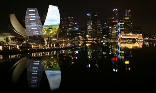 Zdjcie SINGAPUR / Marina Bay / SINGAPUR / Konkurs 