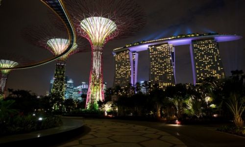 Zdjecie SINGAPUR / Marina Bay / Singapore / Konkurs - Spenione Marzenia, Gardens by the Bay & Marina Bay Sands