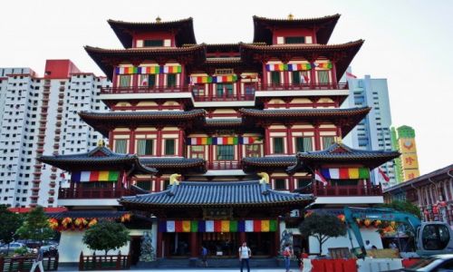 Zdjecie SINGAPUR / - / Singapur / Buddha Tooth Relic Temple