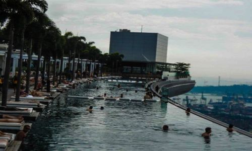 Zdjęcie SINGAPUR / Singapur / singapur / cudny hotel