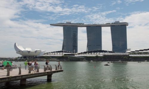 Zdjęcie SINGAPUR / centrum / Downtown Core / robi wrażenie