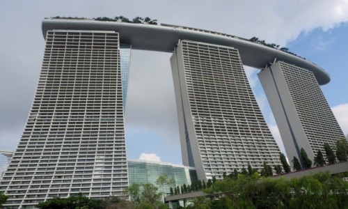Zdjcie SINGAPUR / pd -wsch Azja / Marina Bay / Marina Bay
