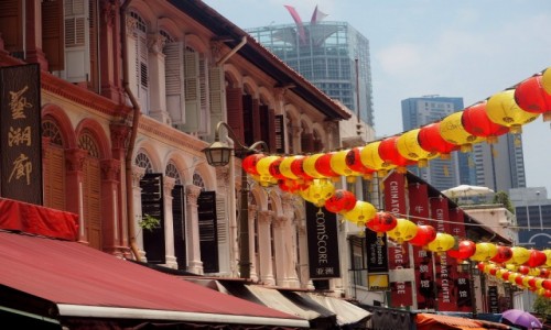 Zdjcie SINGAPUR / pd -wsch Azja / Chinatown / Chinatown