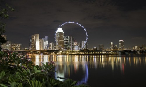Zdjcie SINGAPUR / Singapur / Singapur / Singapore Flyer
