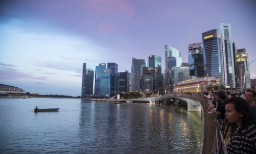 Zdjcie SINGAPUR / Singapur / Singapur / Marina bay