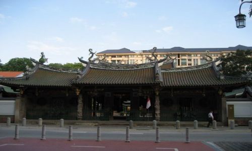 Zdjecie SINGAPUR / dzielnica chiska / witynia / Thai Hock Keng Temple